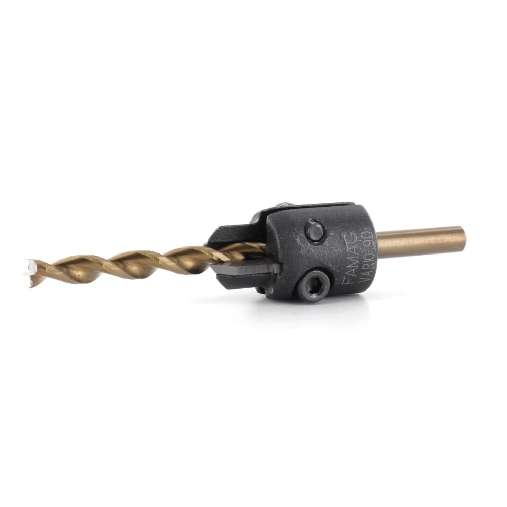 Famag Aufsteckversenker HM Vario - 3-8mm - Gesamtlänge 34mm - 2202.000
