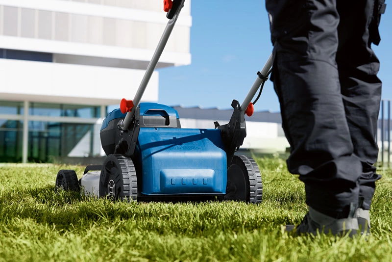 Bosch Akku-Rasenmäher GRA 18V2-46 - ohne Antrieb - 60l - 46cm Schnittbreite