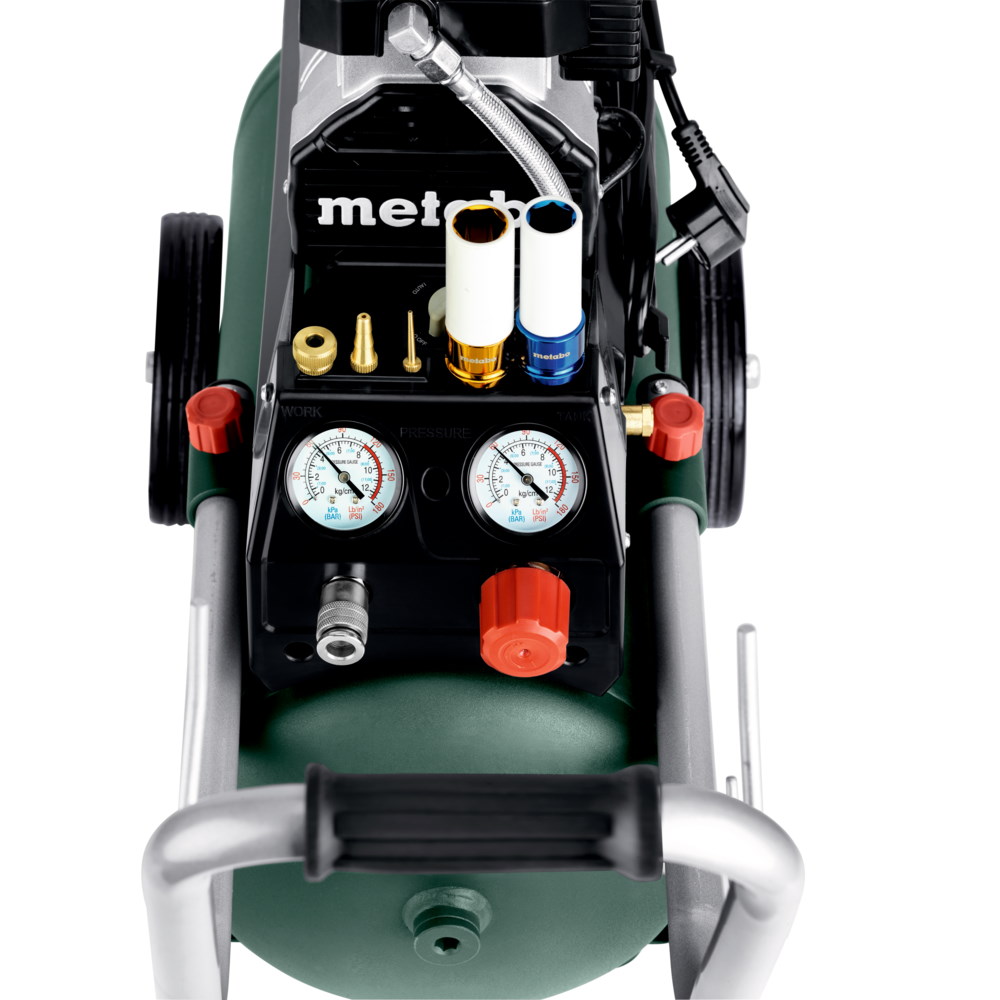 Metabo Kompressor Basic 220-24 OF Silent - 601593000 - 8bar - 1,1kW - 24 Liter