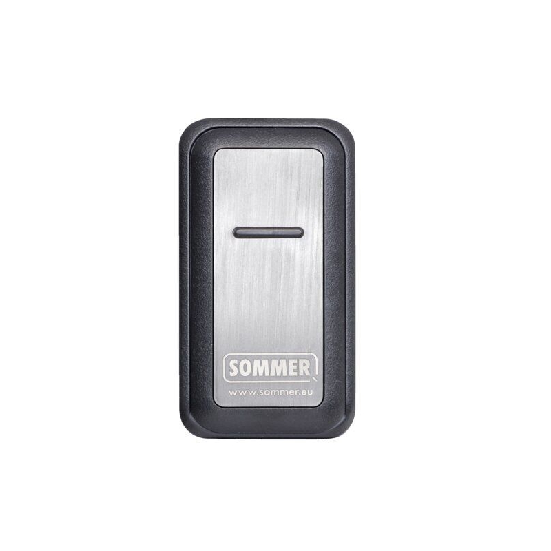 Sommer Handsender Slider Vibe - 4 Befehl - schwarz/Edelstahl - S10202