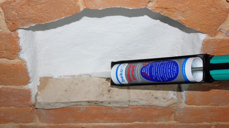Beko 20x pro4 Premium-Silicon 310ml - 1 Karton - grauweiß