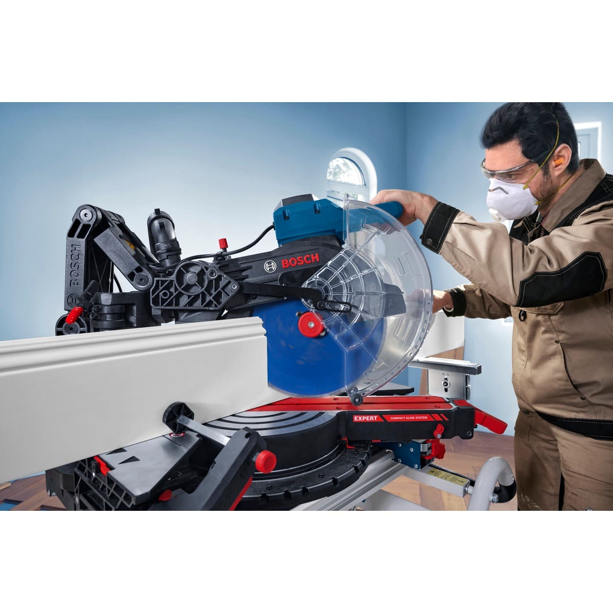 Bosch Kappsäge Gehrungssäge EXPERT EXCM341-305GD - 305 mm - Compact Glide