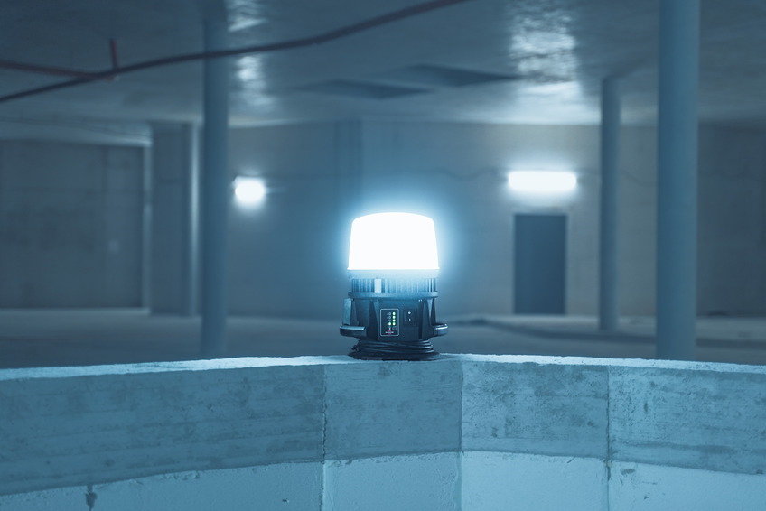Brennenstuhl  Multi Battery LED 360 Grad Hyprid Baustrahler 12050 MH - 12500lm