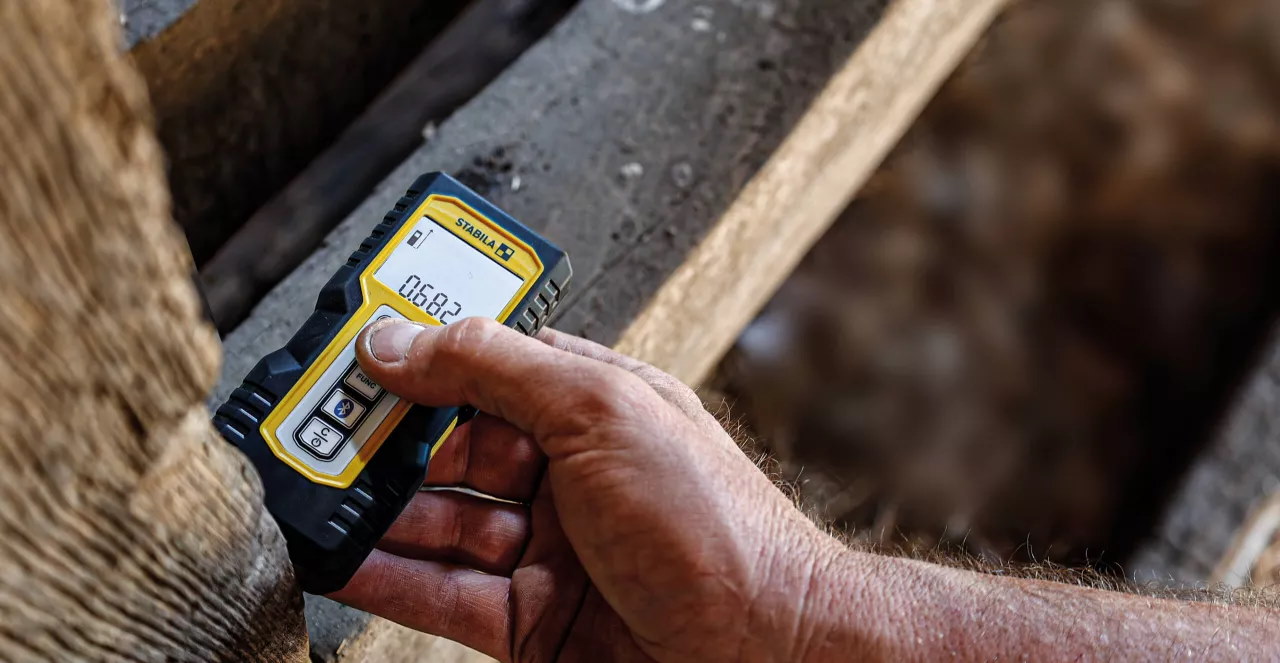 Stabila Laser-Entfernungsmesser LD 250 BT - Bluetooth - IP 54 - 0,2 - 50 Meter