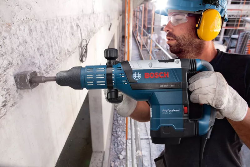 Bosch Schlaghammer GSH 7 VC - SDS-MAX - Handwerkerkoffer - 1500W