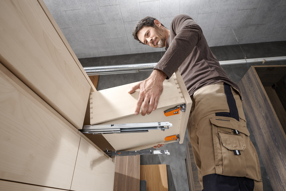 Blum Movento Schubladenauszug - Vollauszug - 40 Kg 60 Kg 70 Kg - MIT Kupplungen