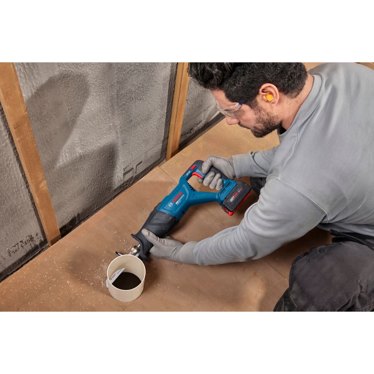 Bosch Akku Säbelsäge 18V PRO GSA18V-280 in L-BOXX - ohne Akku/Ladegerät