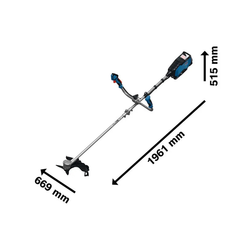 Bosch Akku Freischneider PRO GFR18V-25BH - 18V - inkl. Gurt + Spule - ohne Akku