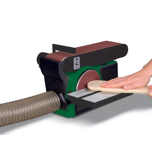 Holzstar Band- und Tellerschleifmaschine BTS 150 - 150mm breit - 5904150