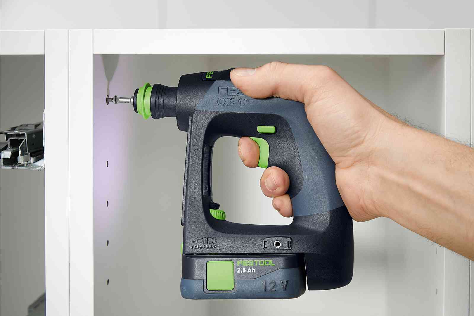 Festool Akku-Bohrschrauber CXS 12 2,5-Plus - Koffer - 2x2.5AH - TCL 6 - 576864