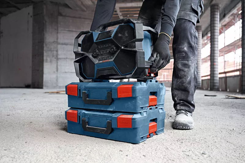 Bosch Baustellenradio GPB 18VH-6 SRC - 06014A6200 - DAB+ / Bluetooth