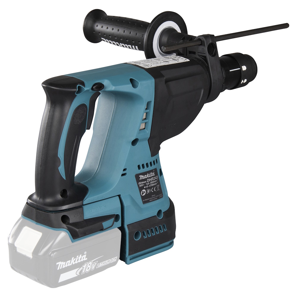 Makita Akku Bohrhammer Kombihammer - DHR243Z - 18V - SDS+ - ohne Akku/Ladegerät