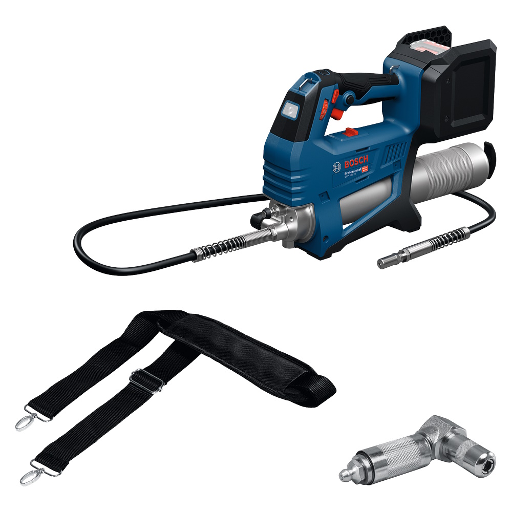 Bosch Fettpresse Kartuschenpresse GFP 18V-10 - Akku 18V - für präzises Schmieren