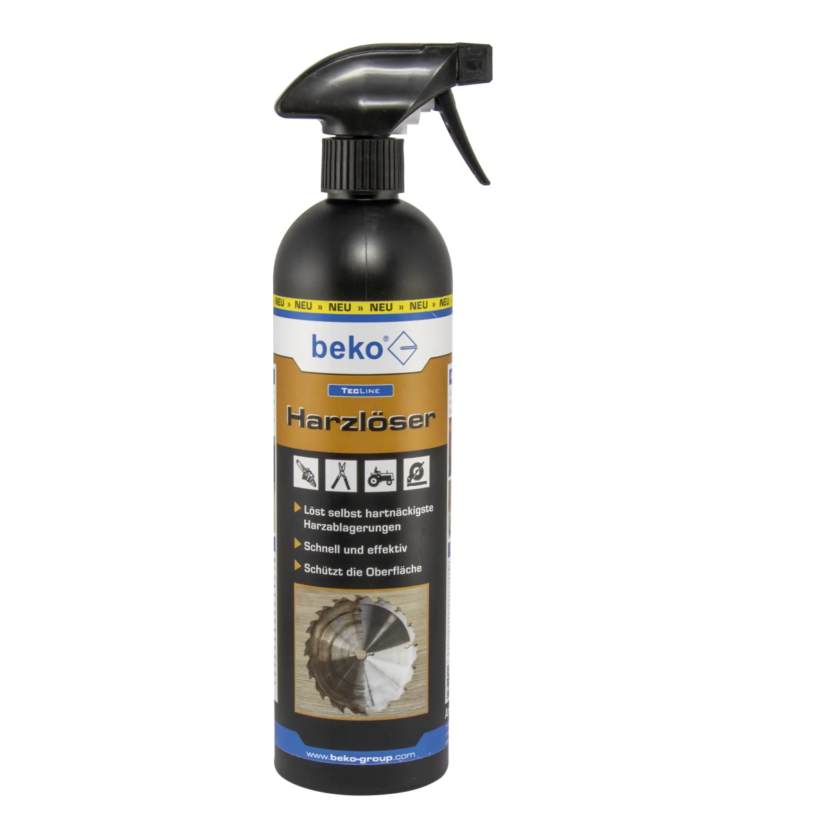 Beko TecLine Harzlöser - entfernt Harz und schützt - 750ml - 299240750