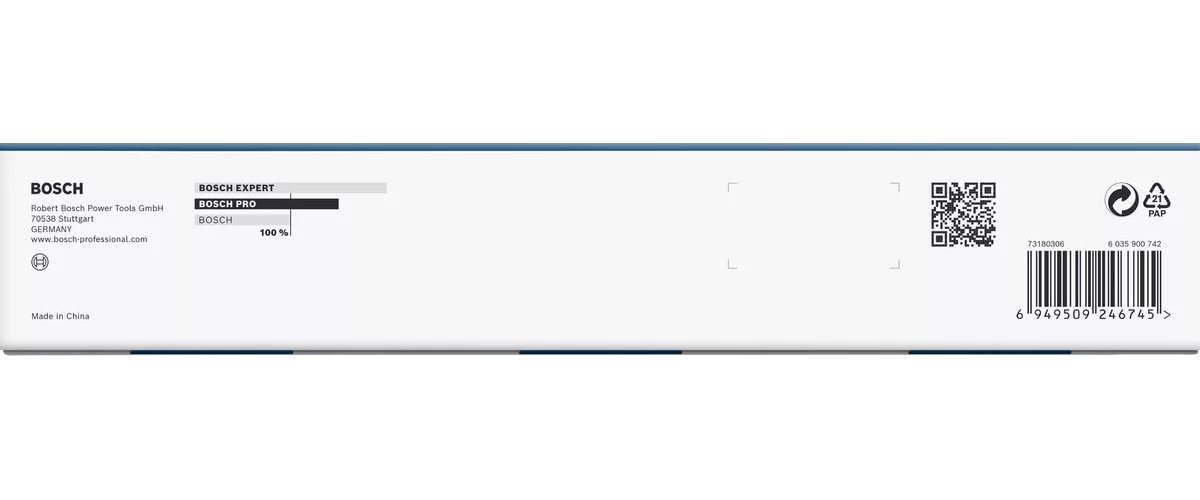 Bosch PRO Impact Steckschlüsselsatz Set - 9-teilig - 1/2" - robust - 2608003038