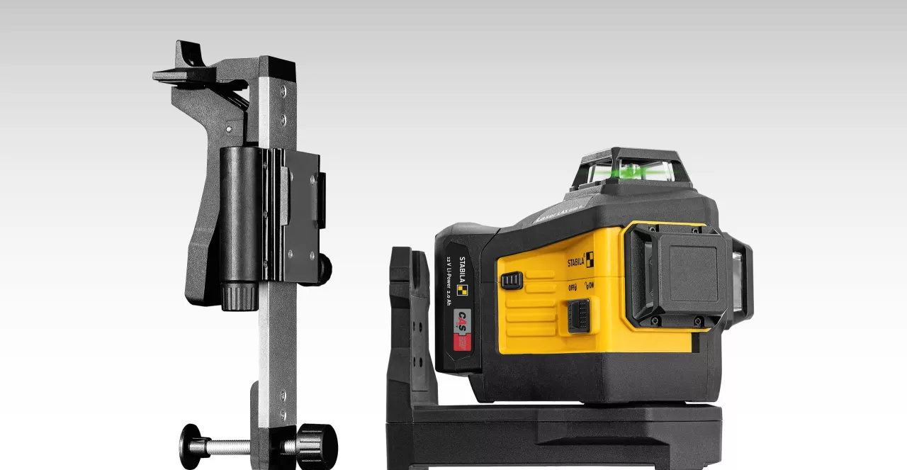 Stabila Multilinien-Laser LAX 600 G - 12V - grün - 7-tlg - 3 x 360° - Akku + Ladegerät
