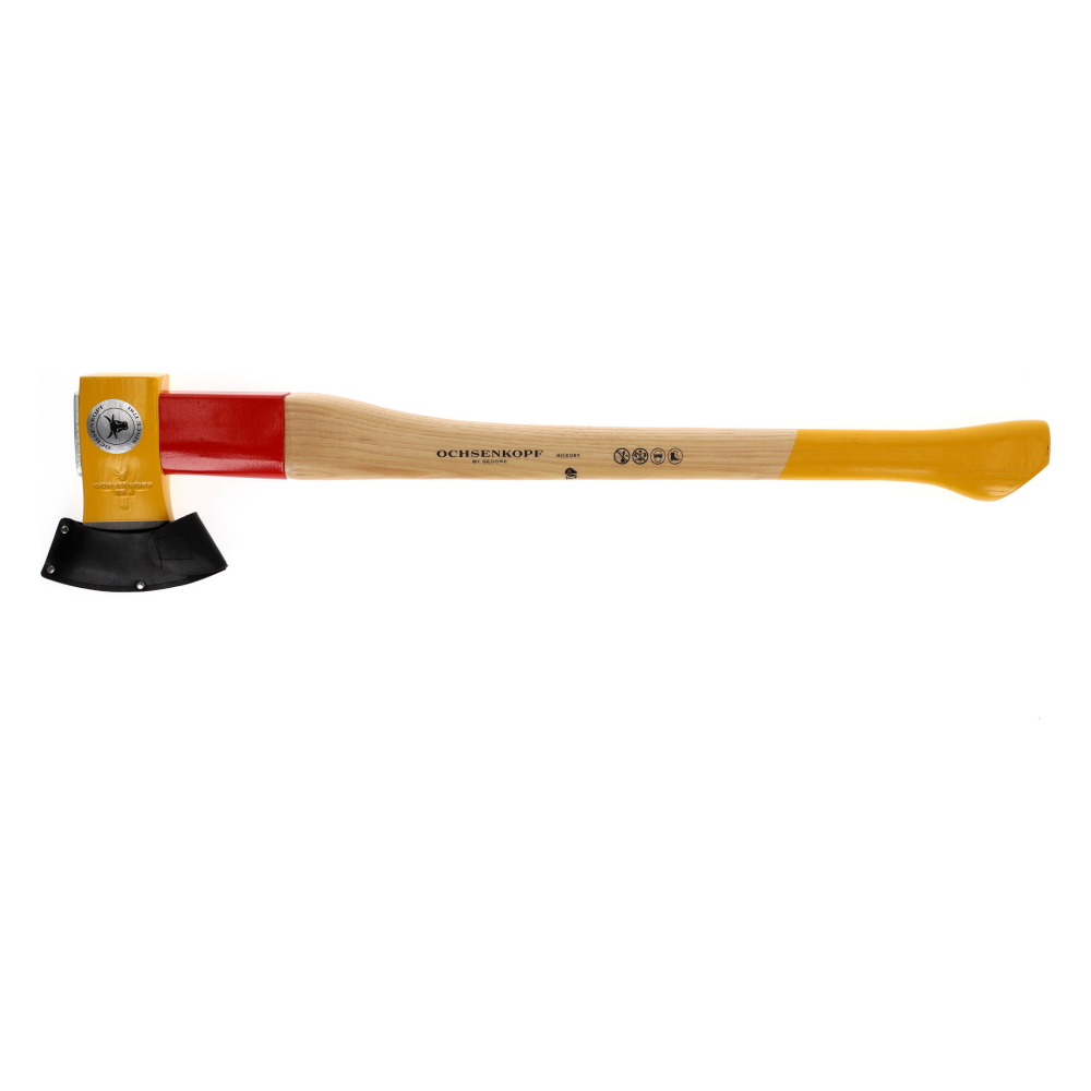 Ochsenkopf Spalt Fix Axt RotbandPlus 70cm Hickorystiel - by Gedore - OX648H-1257