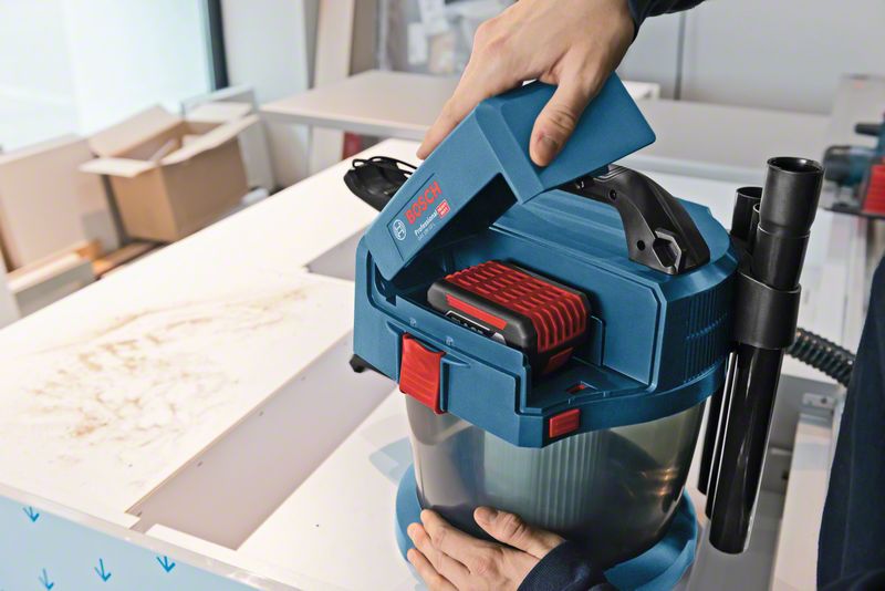 Bosch Professional GAS 18V-10 L Akku-Staubsauger - GAL 1880 - 2x5AH Akku