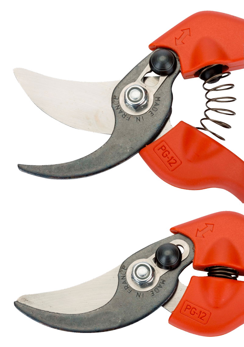 Bahco Rebschere PG-12-F - Bypass - 20mm Äste - 210mm lang - Kohlenstoffstahl