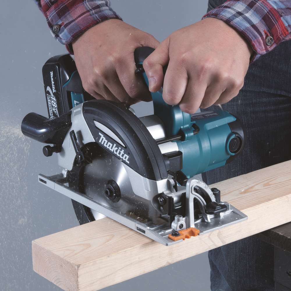 Makita Akku-Handkreissäge - DHS630Z Alu - 18V - SOLO - 165mm - 66mm Schnitttiefe
