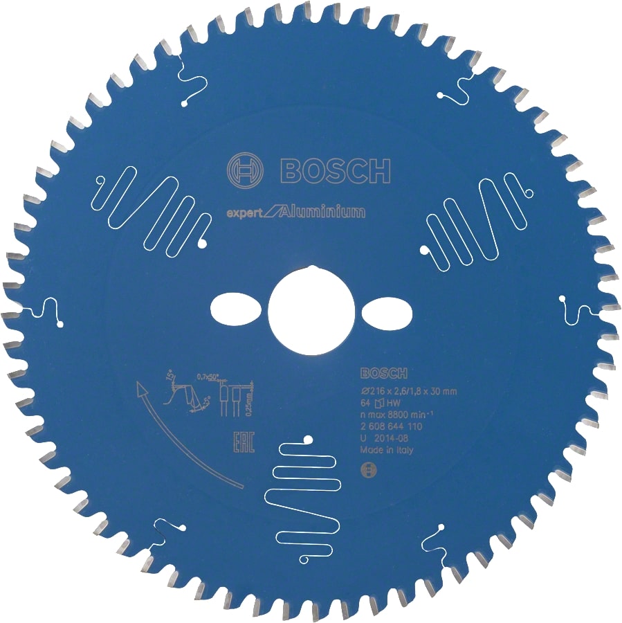 Bosch Sägeblatt Kreissägeblatt EXPERT FOR Aluminium - Ø 216mm - 254mm