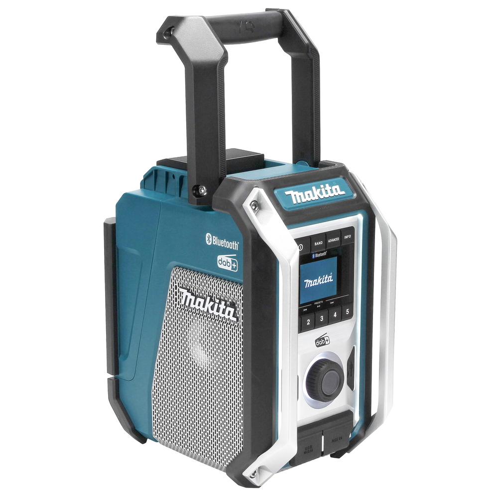 Makita Akku-Baustellenradio DMR115 mit Subwoofer - 12-18V - DAB+ - Bluetooth