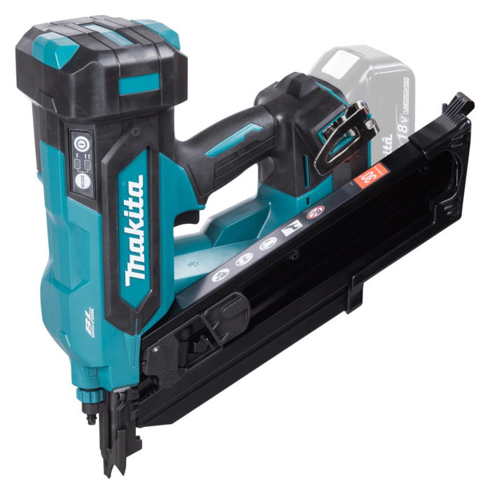 Makita Akku-Streifennagler DBN900ZK - 18V - 50-90mm - D-Kopf-Nägel - Koffer