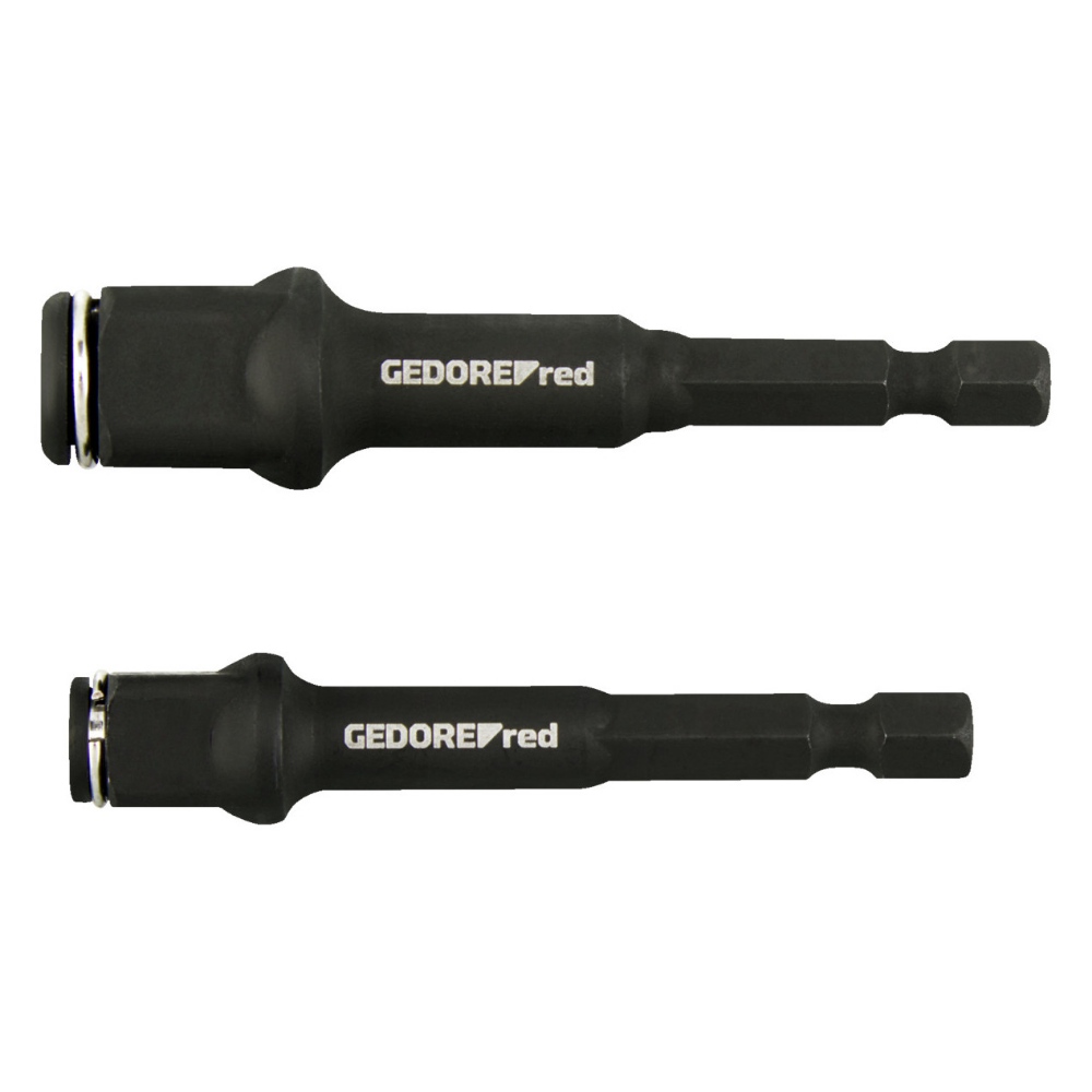 Gedore Bithalter Satz - 2 teilig - 75 mm - magnetisch - für Bits und Stecknüsse
