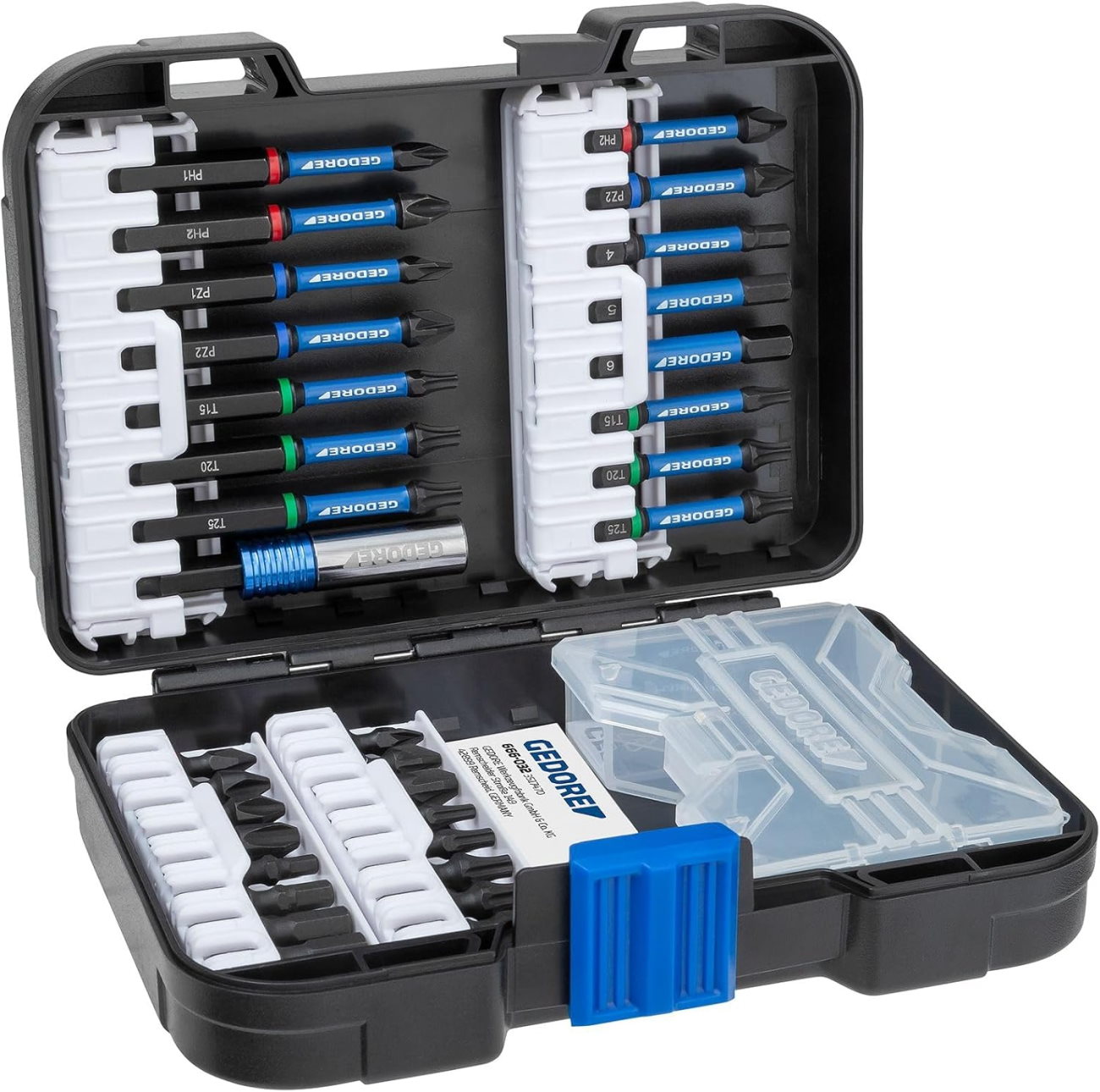 Gedore Torsions-Bit-Set - 666-032 - 32-teilig - hoher Schutz unter Last - 3517470
