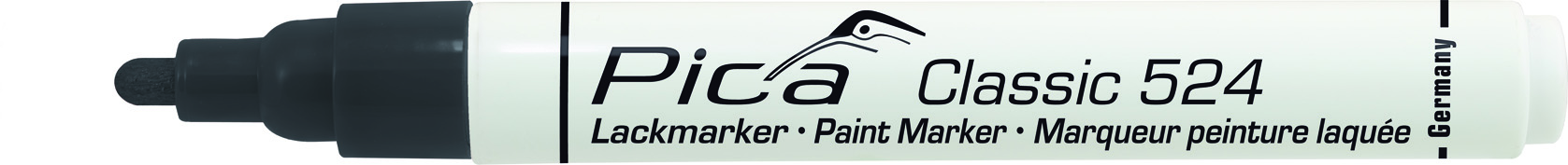 Pica Classic - Industrie Lackmarker - schwarz - 524/46