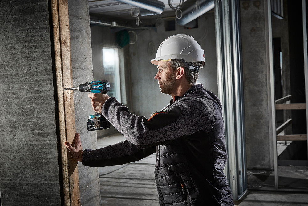 Makita Akku-Schlagbohrschrauber DHP485RTJ - DC18RC - 2x 5Ah - Makpac 2