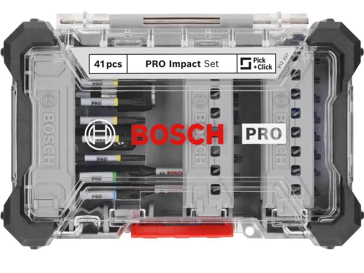 Bosch PRO Impact Schrauberbit Set - 41-teilig - extrem robust - 2608521U78