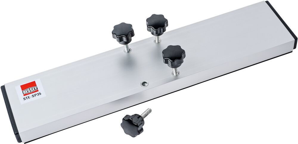 Bessey Abstützplatte STE‑SP35 - stabil - aus Aluminium