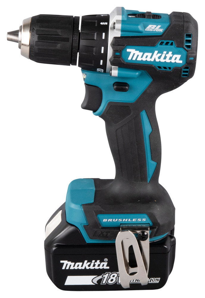 Makita Akku-Bohrschrauber DDF487RFE3 - Koffer - inkl. Ladegerät + 3x 3Ah Akkus