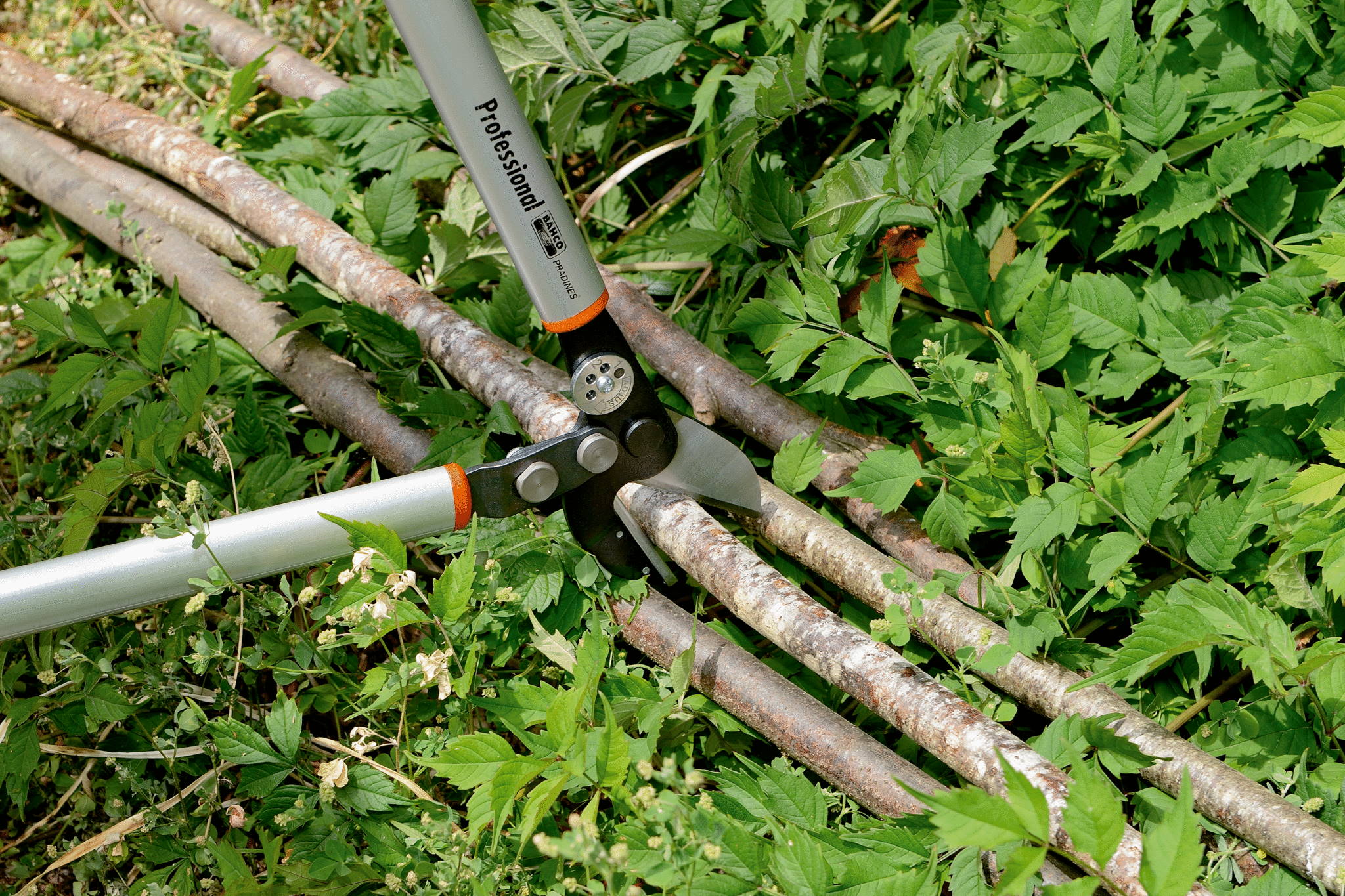 Bahco Amboss Astschere P173-SL-85 - bis 45mm Äste - 85cm lang - Alu