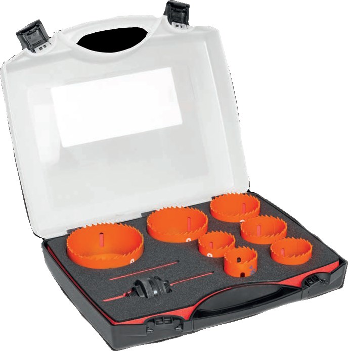 Bahco LOCHSÄGEN SATZ BIMETALL - 3834-SET-72-35/83 - 35-83mm