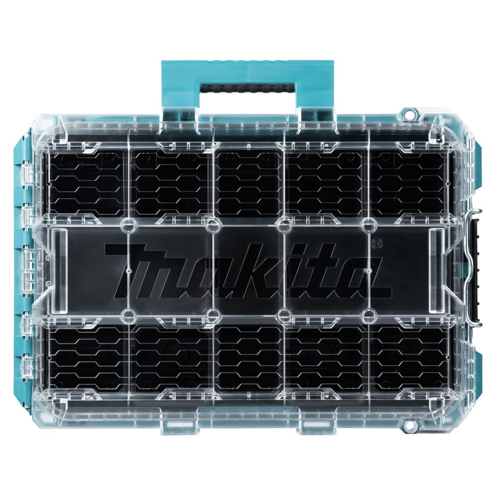 Makita MAKTRAK Organizer tief M mit 11 Behälter - Leer - 18,41 Liter Stauraum