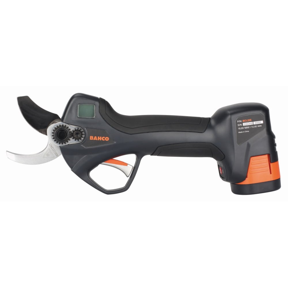 Bahco Akkuschere Gartenschere BCL235 - bis 35mm Äste - mit Akkus und Ladegerät