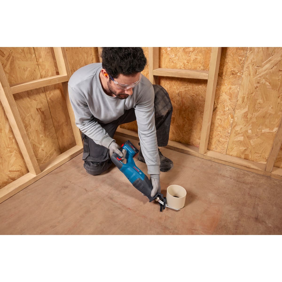 Bosch Akku Säbelsäge 18V PRO GSA18V-280 in L-BOXX - ohne Akku/Ladegerät
