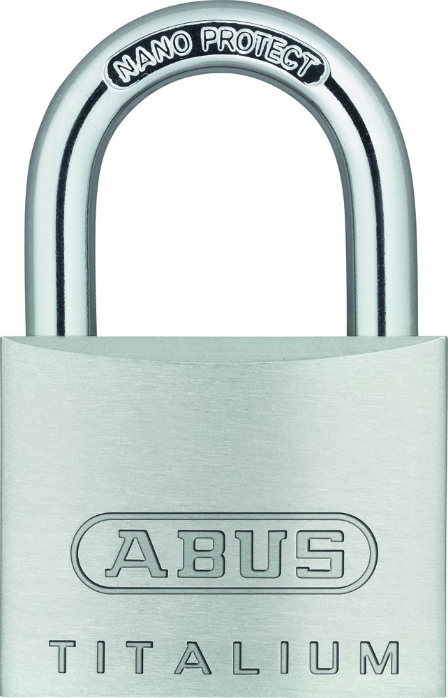 Abus Titalium Vorhangschloss Vorhängeschloss - 64TI - inkl. 2 Schlüssel - 20-50mm