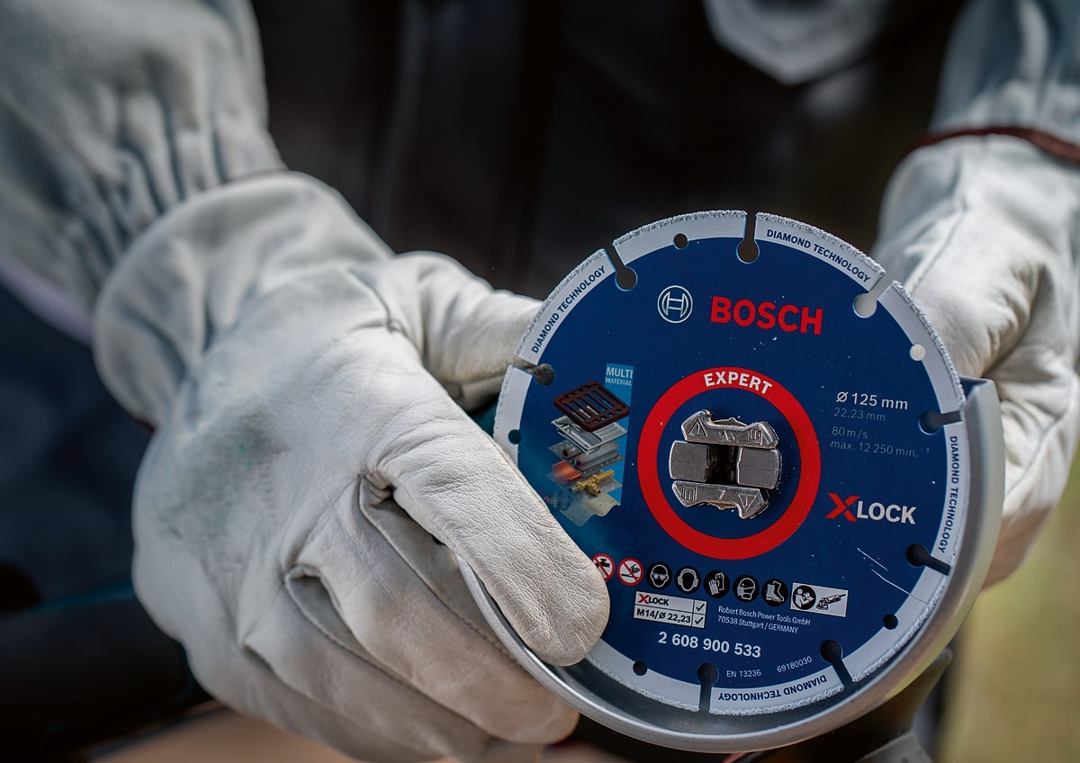 Bosch X-Lock Diamanttrennscheibe Trennscheibe - EXPERT - 125 x 22,23mm