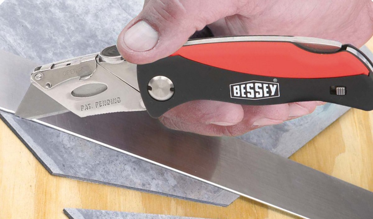 Bessey Klingen-Klappmesser DBKPH-EU - mit Kunststoffgriff - 160mm