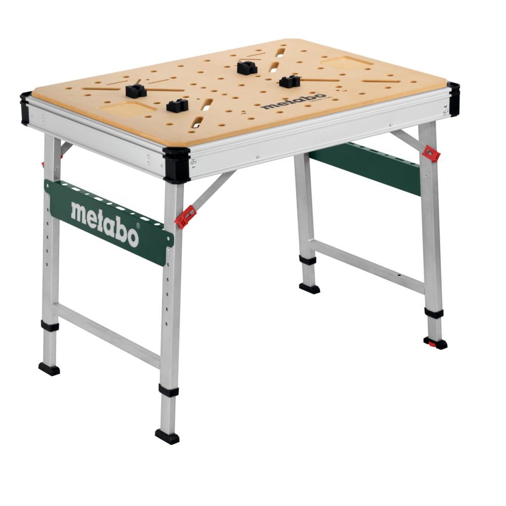 Metabo Multifunktionstisch klappbar MWB 100 - höhenverstellbar - Mobile Werkbank