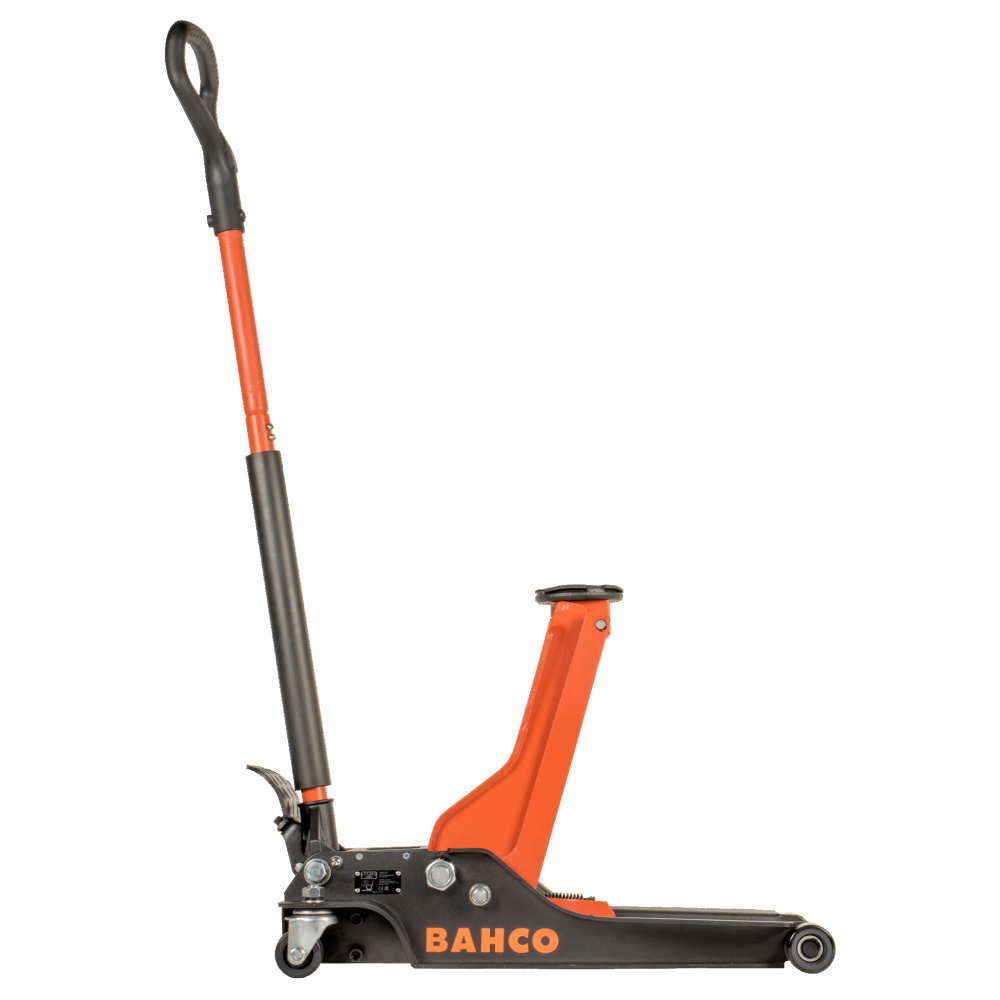 Bahco Wagenheber Rangierwagenheber BH 12000 2 T mit Doppelkolben + Handschuhe