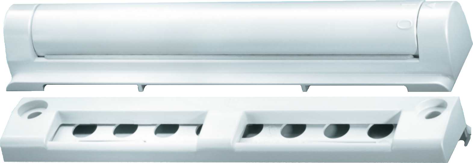 Siegenia Aeromat Mini Standard inkl. Drehverschluss - weiß - für alle Fenster