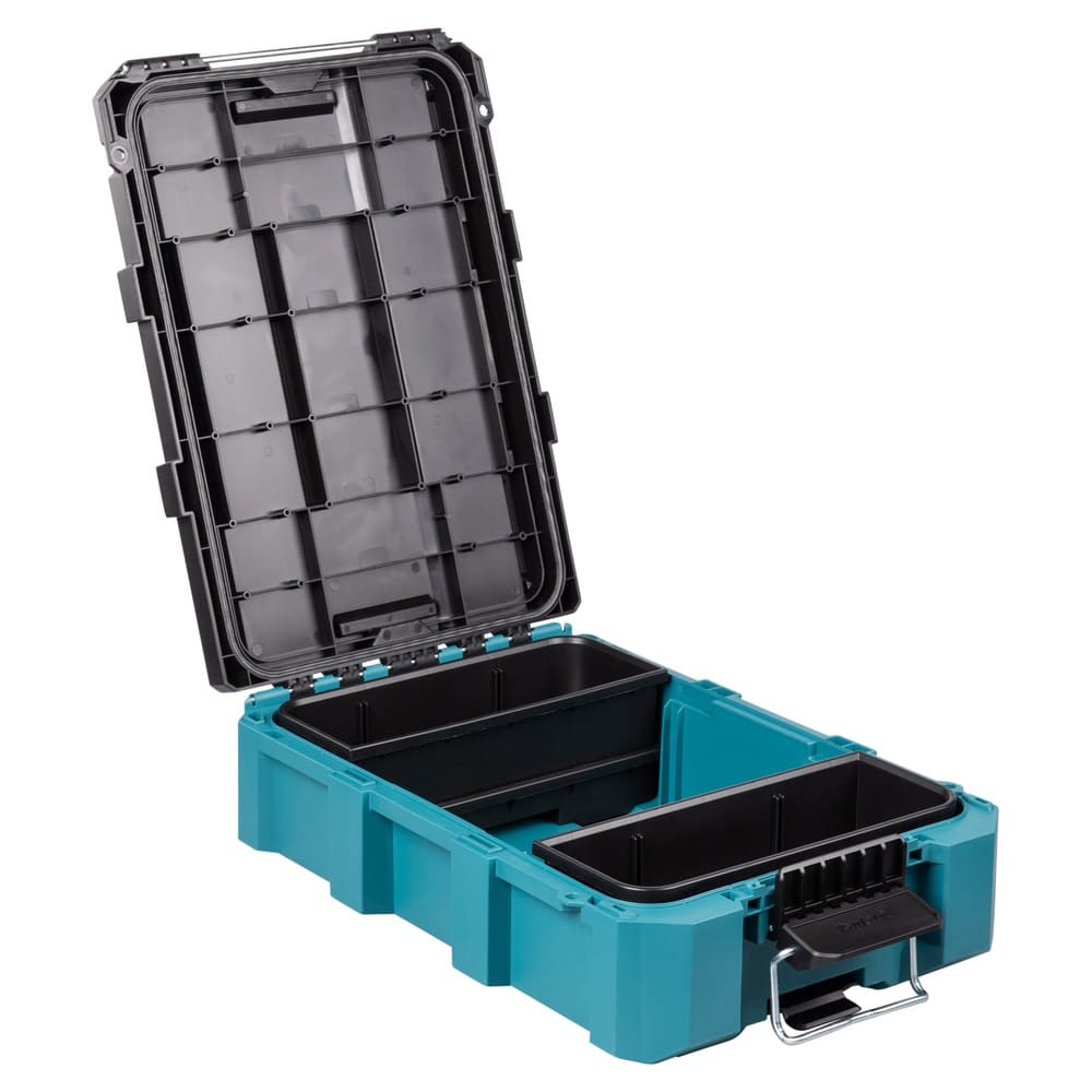 Makita MAKTRAK Werkzeugbox Koffer M - Leer - 18,41 Liter Stauraum - P-91039