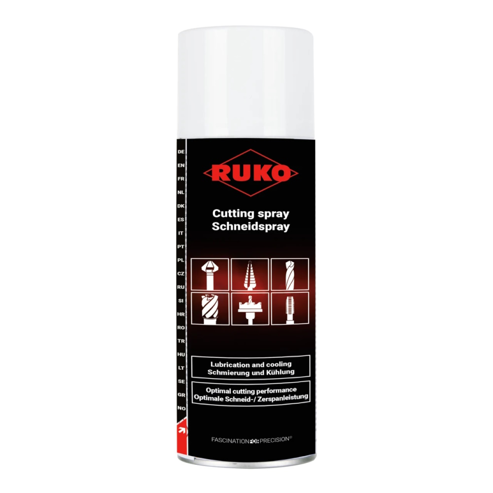 Ruko Schneidspray Hochleistungsschneidspray 200 ml mit 360° Ventil