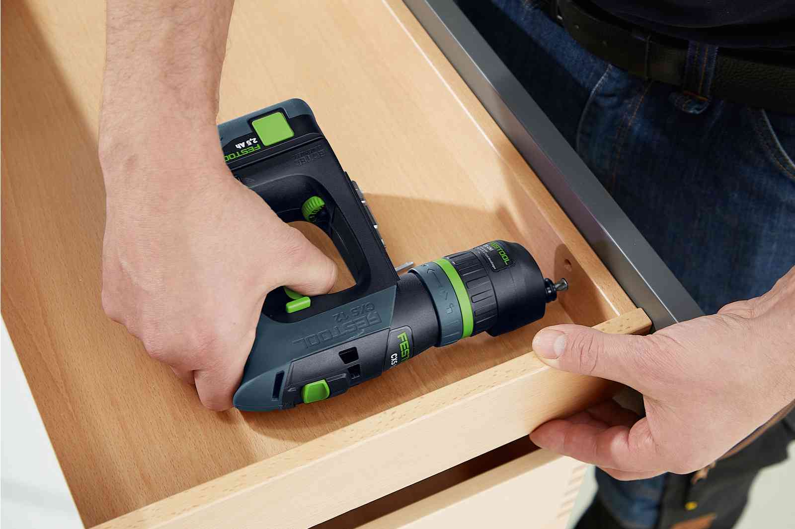 Festool Akku-Bohrschrauber CXS 12 2,5-Plus - Koffer - 2x2.5AH - TCL 6 - 576864