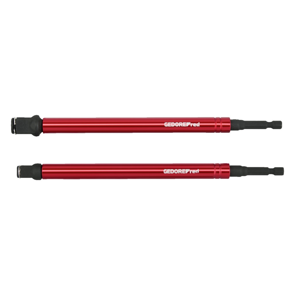 Gedore Bithalter Satz mit Schnelldrehhülse - 2 teilig - magnetisch - 200mm