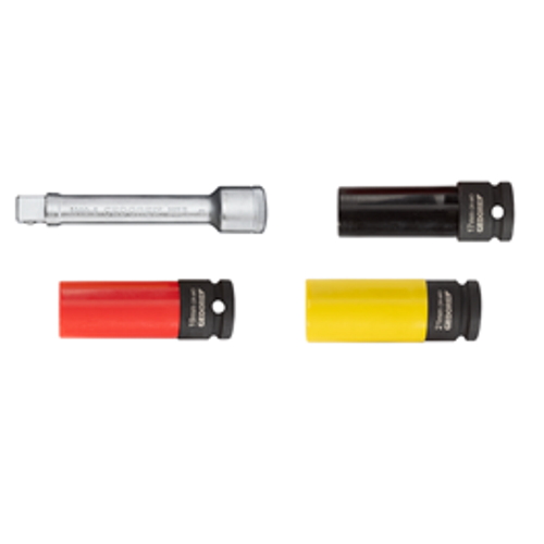 Gedore Drehmomentschlüssel TORCOFLEX UK Set - 1/2" - 3550-UK-LS4 - 40-200 NM
